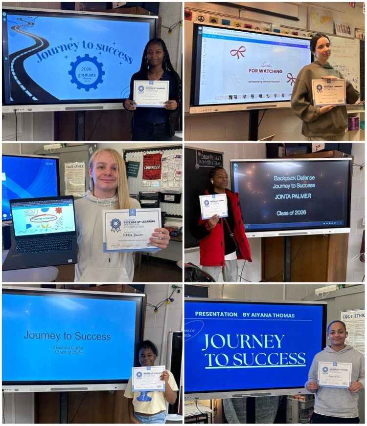 business & education senior journey to success students with certificates