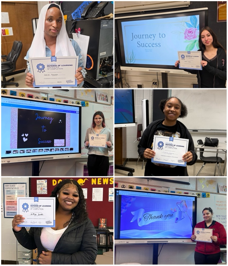 business & education senior journey to success students with certificates