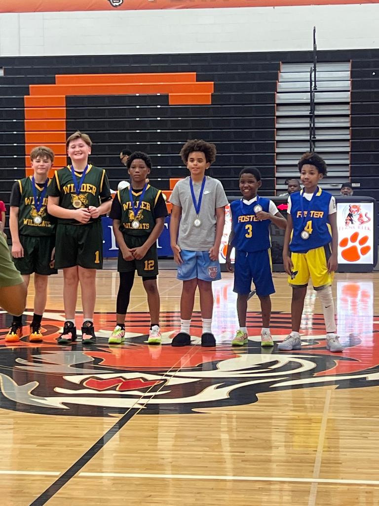 3rd graders, Markell Carter and Jackson Tribble were named to the All Tourney team for the Silver Tournament JCPS League.