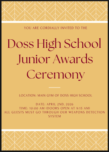 Junior Awards Ceremony