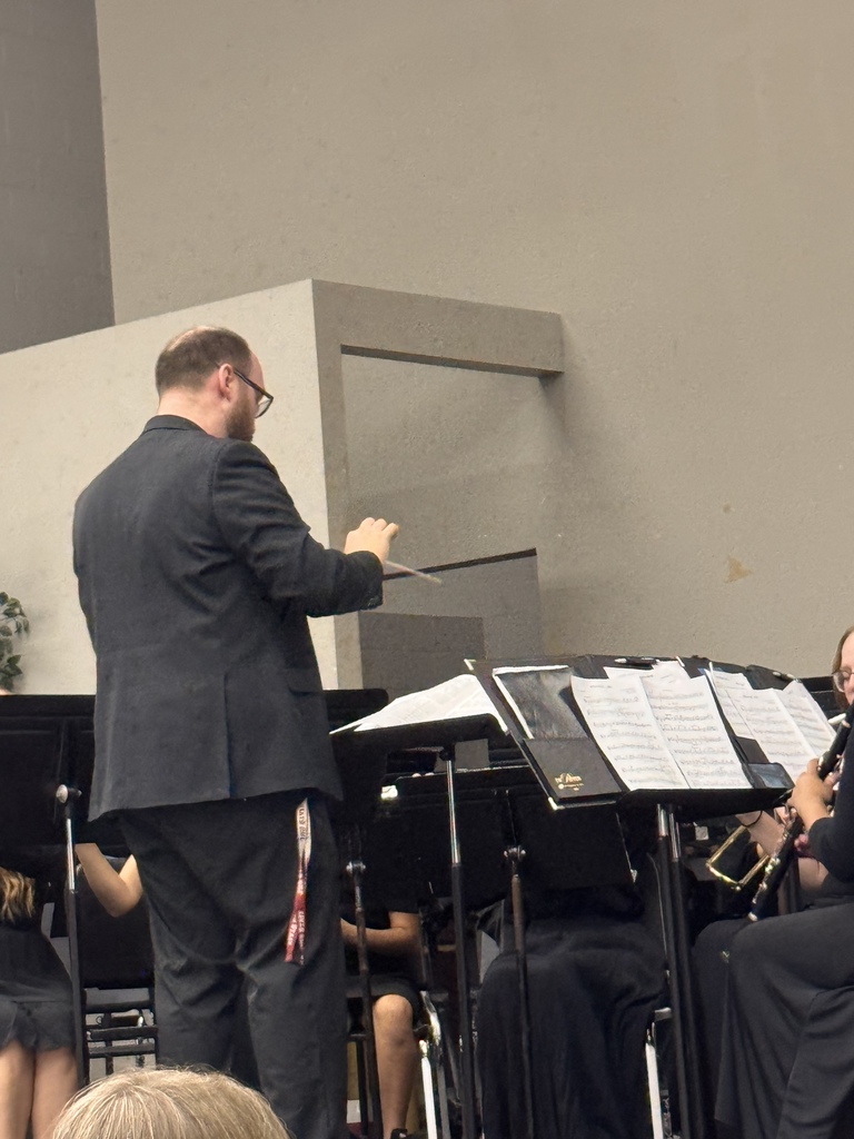 What a performance! 🎺⚡️  A huge congratulations to our incredibly talented musicians on a spectacular Band Concert last night! From the first note to the final standing ovation, the hard work and dedication of our students was on full display.  A special shout-out goes to our Band Director, Mr. McIntyre, for his tireless leadership and vision. His commitment to pushing our students toward musical excellence is what makes performances like last night possible. Thank you for all you do for the program! 🎼👏