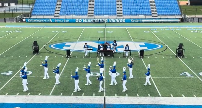 Music students perform.