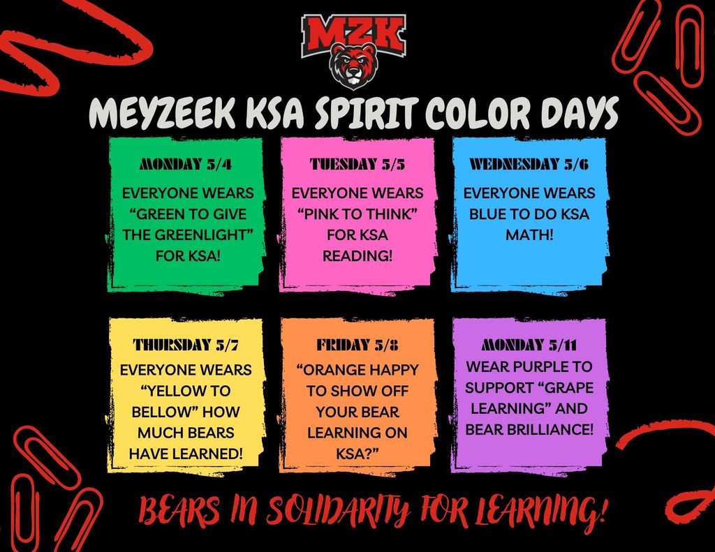 KSA Spirit Color Days