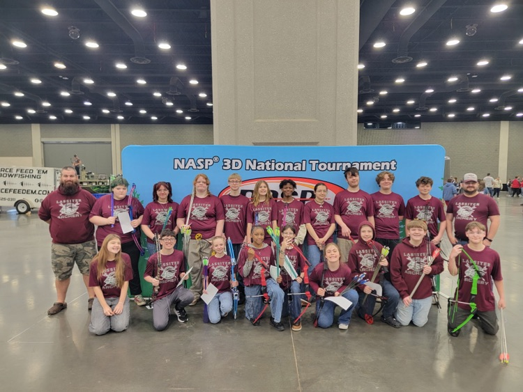 Lassiter Archery Team at Nationals