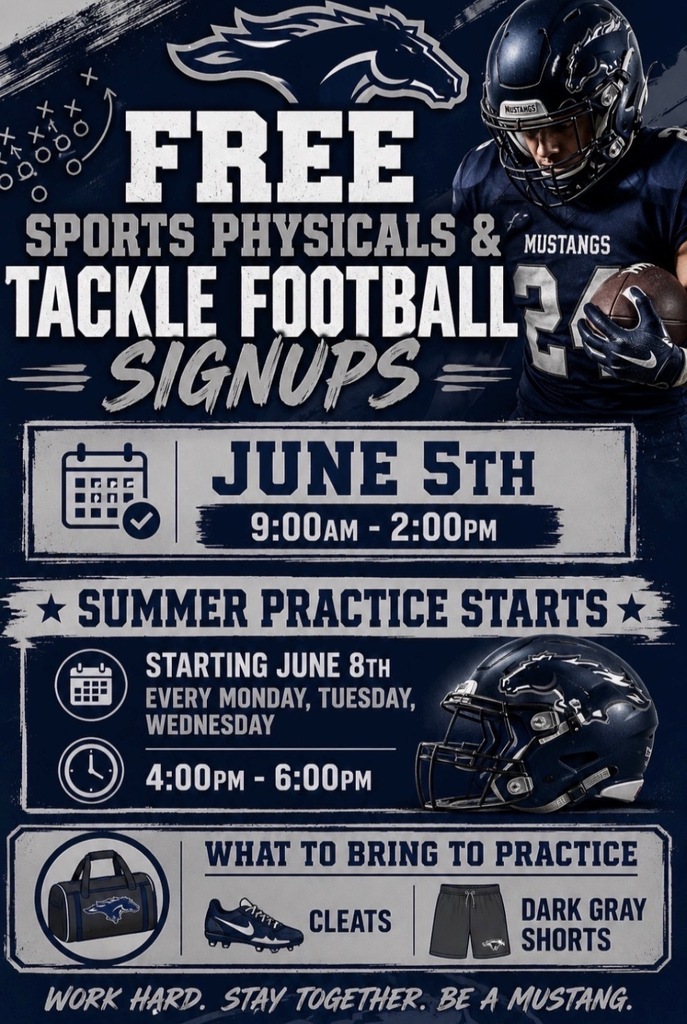 Flyer with tryout information