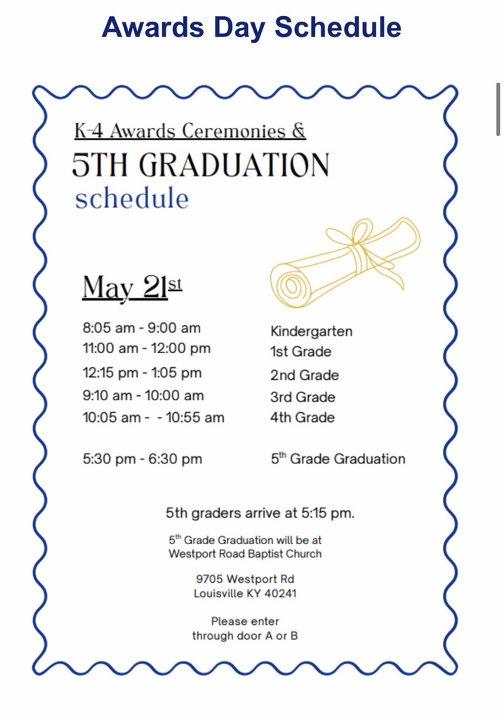 schedule