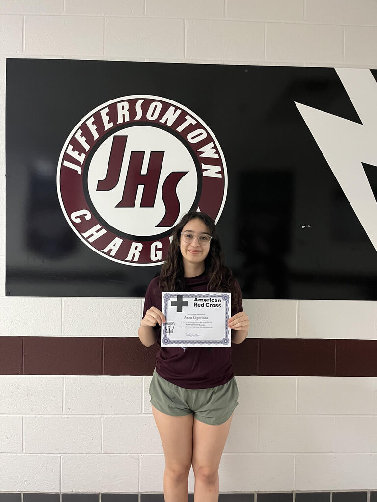 Way to go, Alexa! ⚡️🩸🎓 A massive congratulations to Alexa Segoviano from our Build & Design CAD Program for winning the prestigious $1,000 American Red Cross Scholarship for college! This incredible honor is incredibly well-deserved. Alexa completed a phenomenal 189 volunteer hours this year alone! Throughout both her Junior and Senior years, she has been a consistent, positive, and dedicated presence at our National Honor Society school blood drives, helping to save lives right here in our community. 🩵🤍 Alexa, your hard work, leadership, and heart for service represent the very best of JTown. We are so incredibly proud of you and cannot wait to see all the amazing things you accomplish in college! 🎉🏆