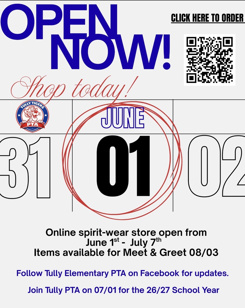 Tully Spirit Store is open.