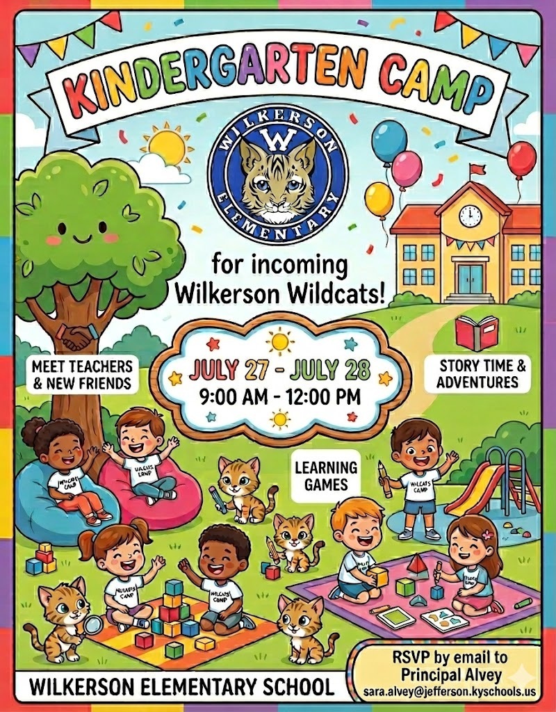 2026-2027 Kindergarten Camp