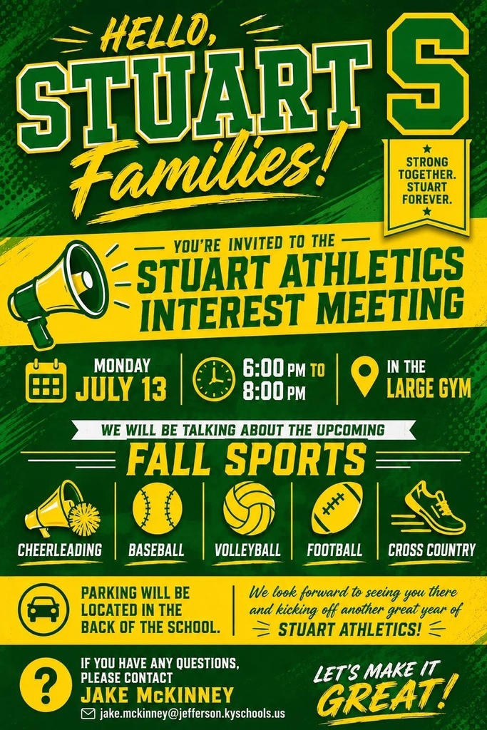 Stuart Fall 2026 Athletics Interest Meeting