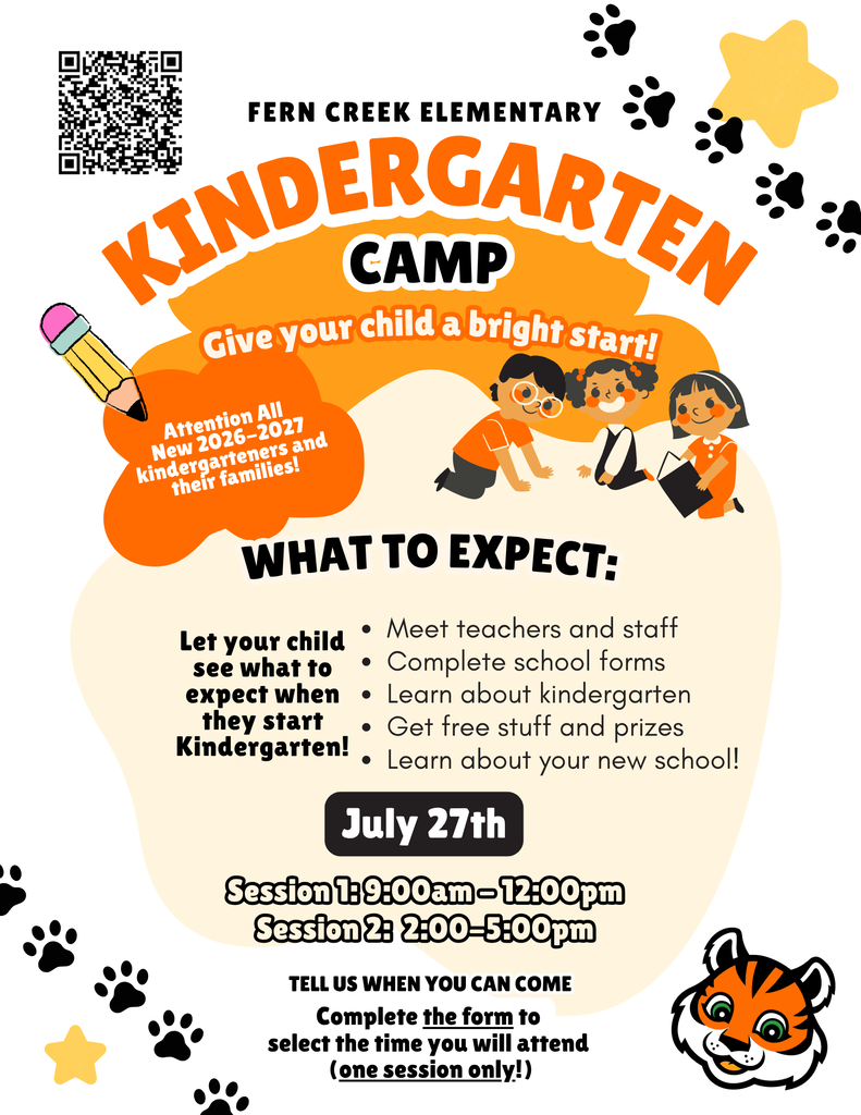 Kindergarten Camp Flyer