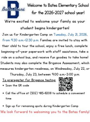 Kindergarten Postcard
