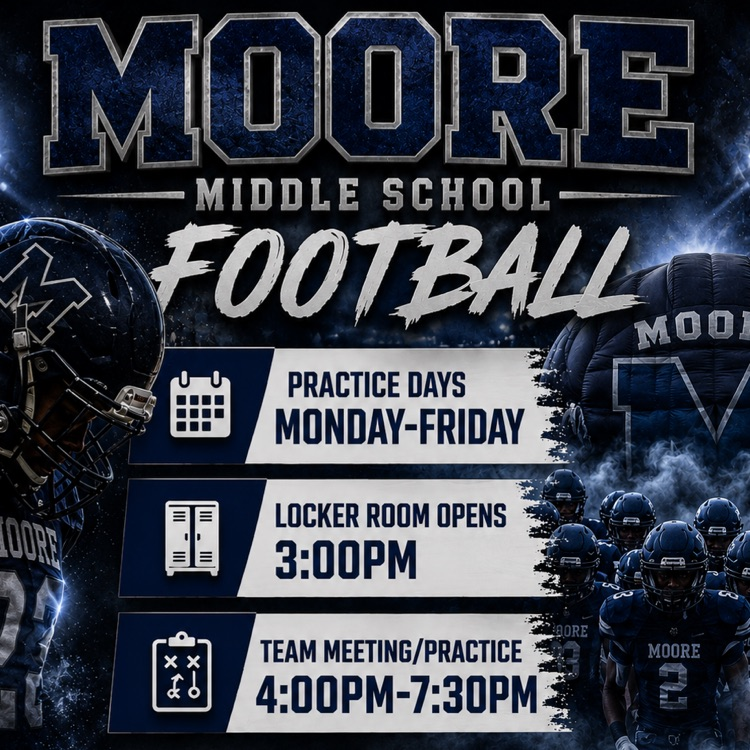 Moore Football Flyer