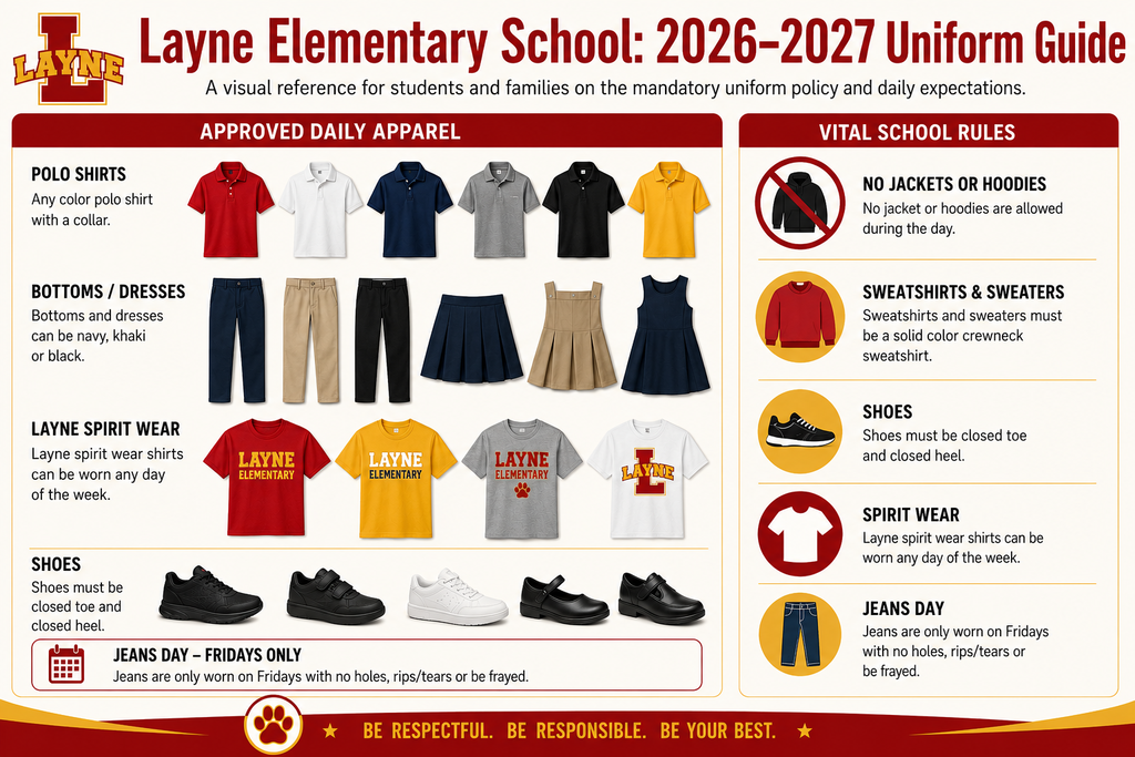 Layne Uniform Guide