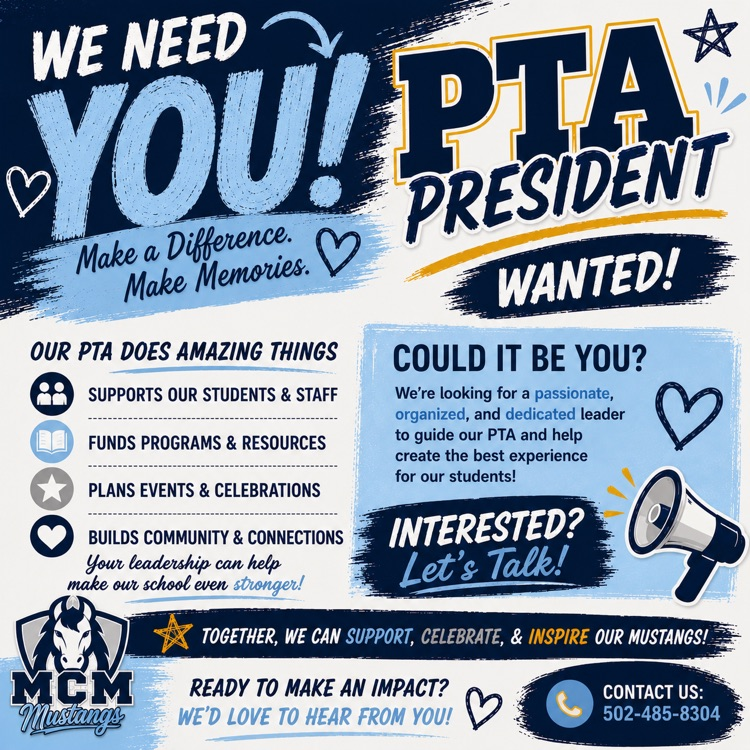 PTA President Flyer
