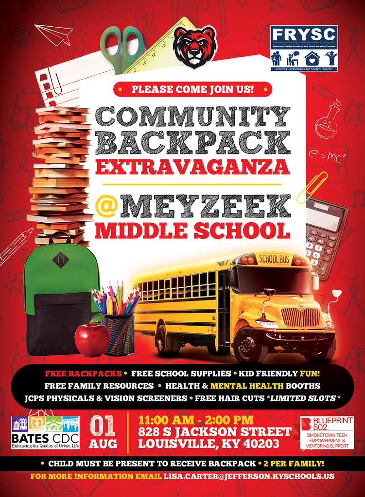 Backpack giveaway