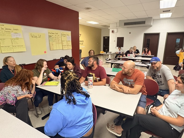 teachers playing trivia