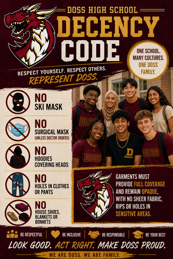 doss dress code flyer