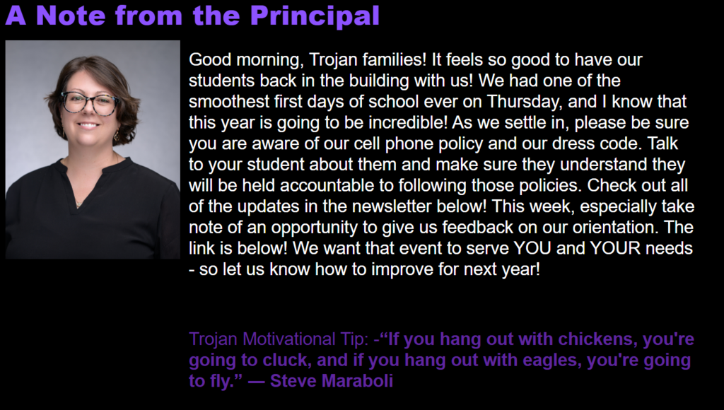 Weekly Newsletter