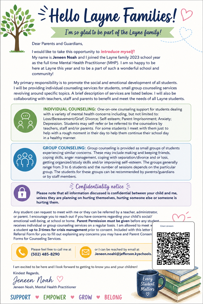 MHP Newsletter Flyer