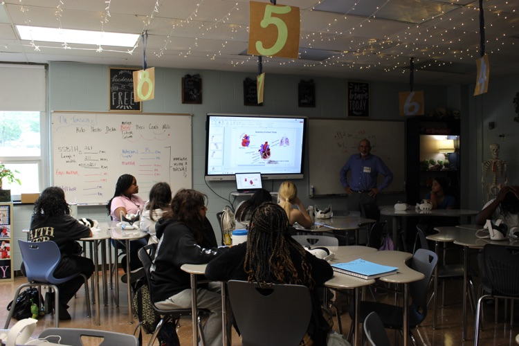physiology team leading student lesson
