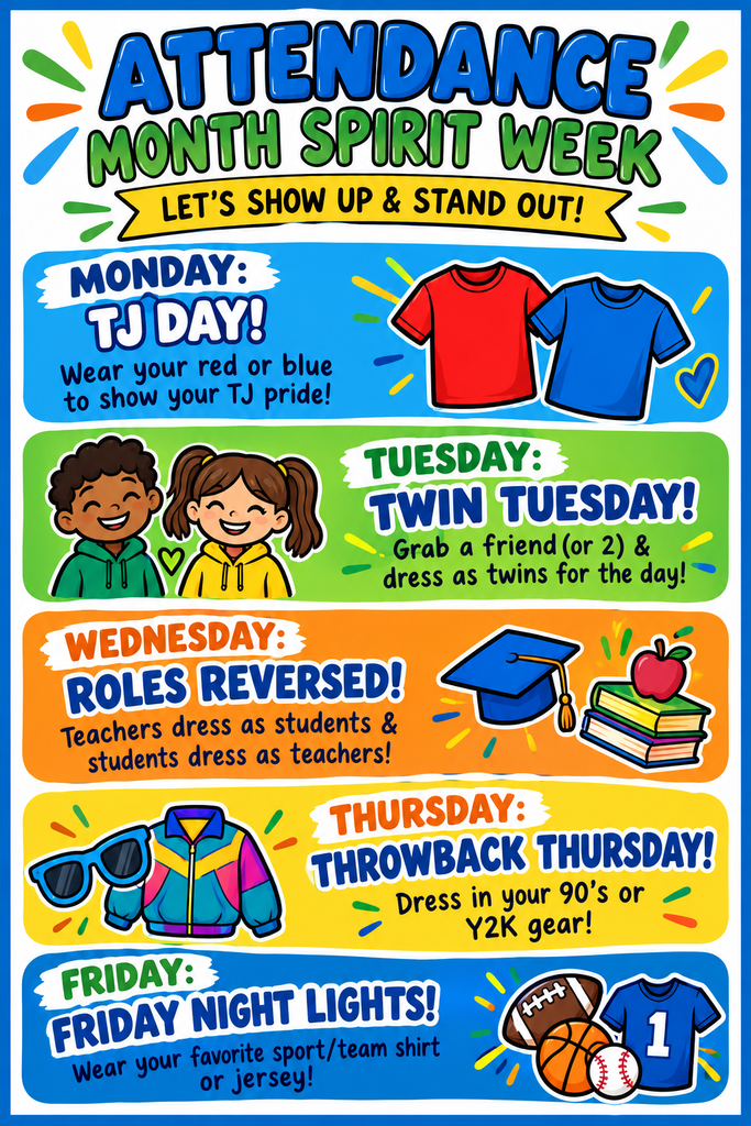 Dress Flyer for Attendance Week