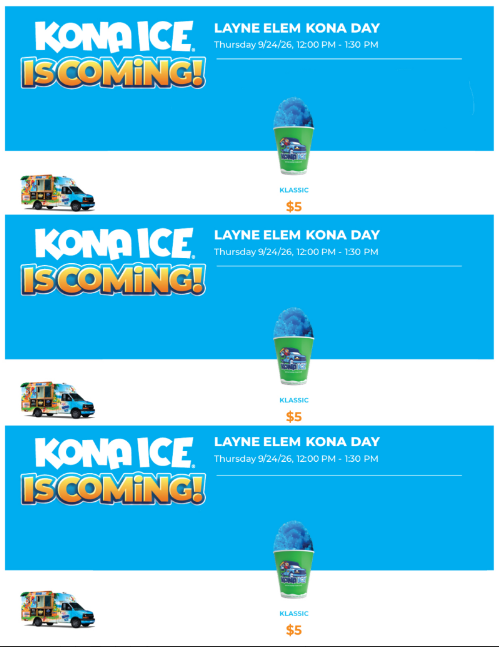 Kona Ice Flyer