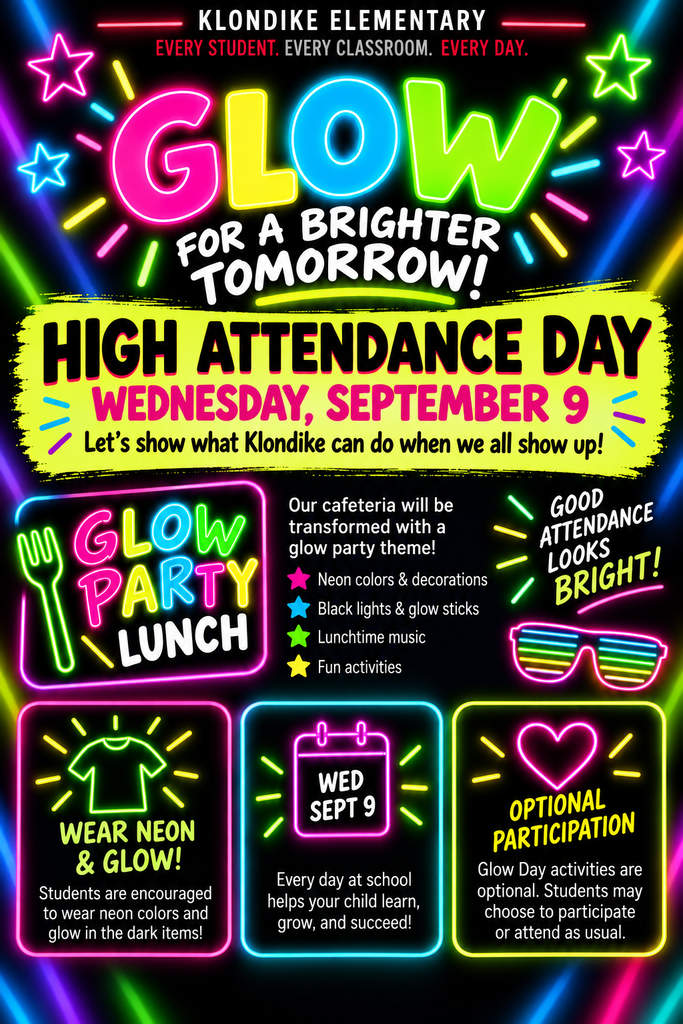 Glow Day Flyer