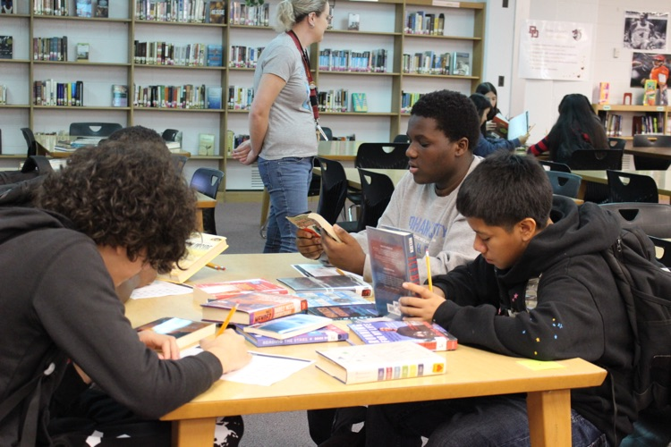 library orientation & speed dating 