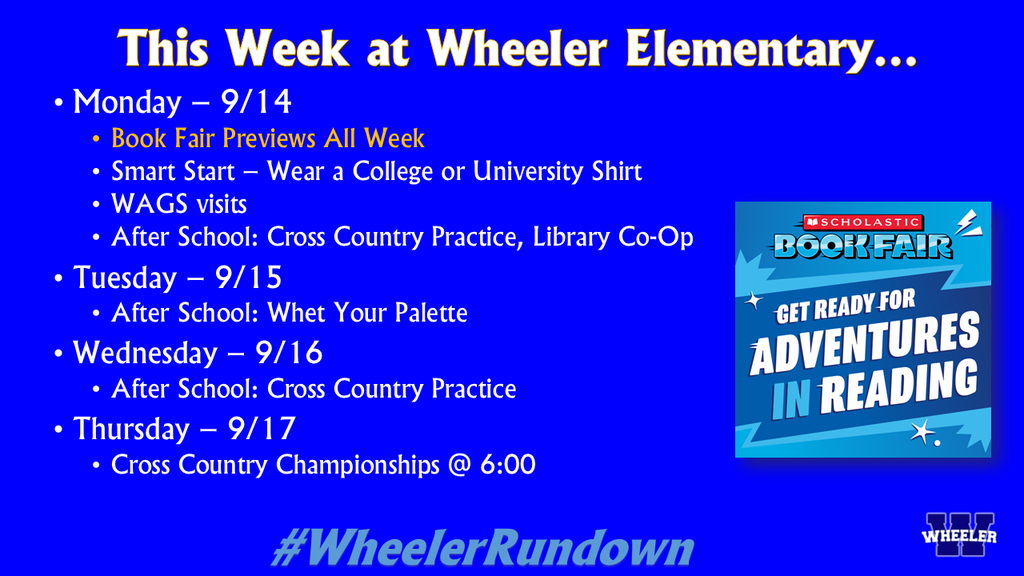 #WheelerRundown