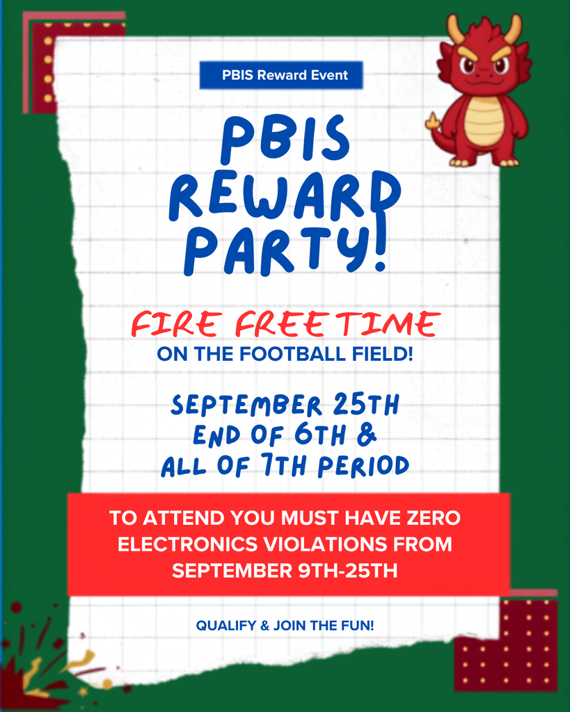 PBIS fire freetime reward party!