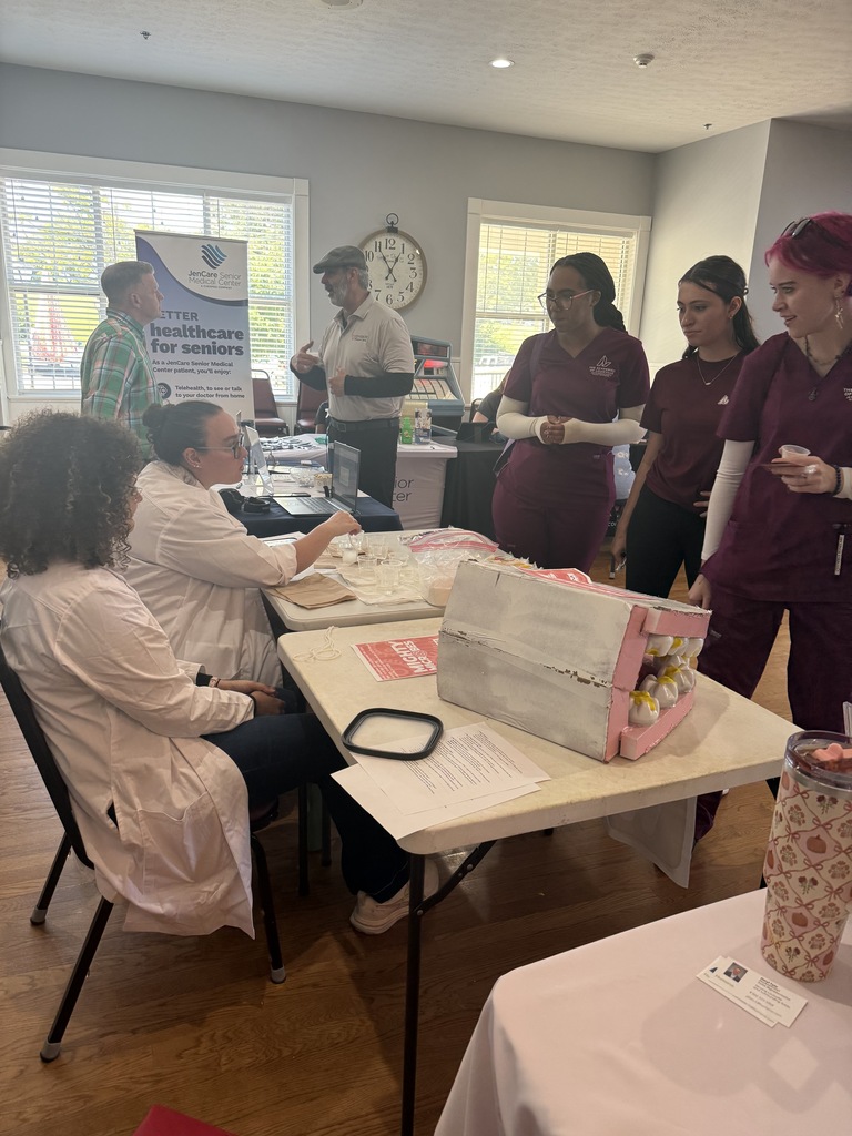 🩺🩸 Health Science Chargers in ACTION! ⚡🩵🤍 Our students brought their skills to the Synergy Health Fair, checking vitals, practicing hands-on patient care, and connecting with our community! 👩‍⚕️🩺💙  Learning by doing is what career readiness is all about! ⚡🩵🤍