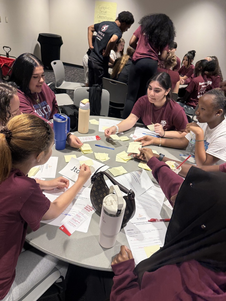 🎤⚡ Leadership. Confidence. Connection. Yesterday, our students stepped into their roles as leaders during the Academies of Louisville Student Ambassador Training! Students sharpened their communication skills, built confidence, connected with fellow Ambassadors, and learned how to be powerful voices for their schools and academies. 💡 The future is in good hands with these student leaders! 🩵🤍⚡