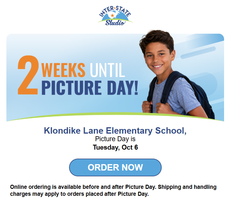 Picture Day Reminder