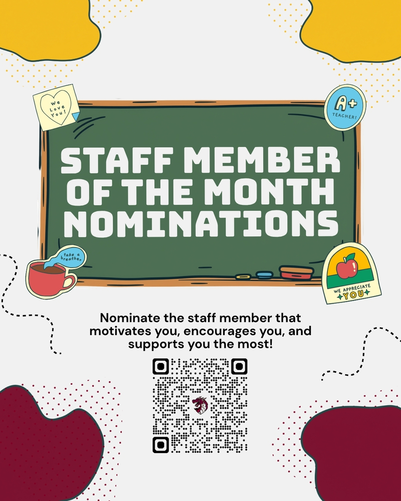staff member of the month QR code nominations