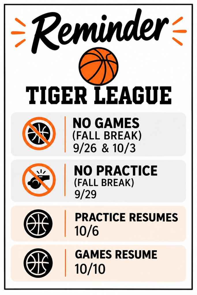 fall break flyer