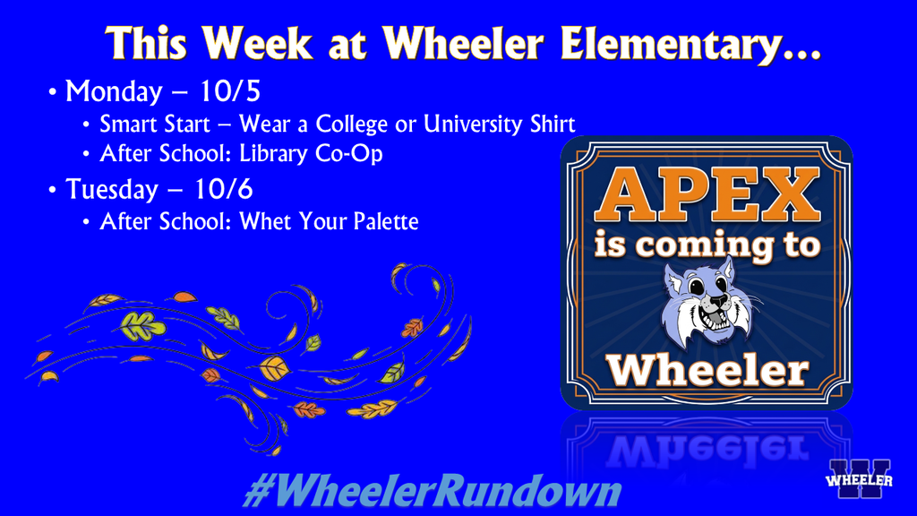#WheelerRundown