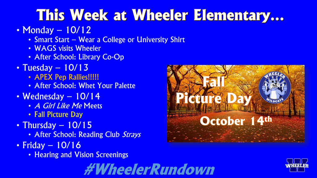 #WheelerRundown