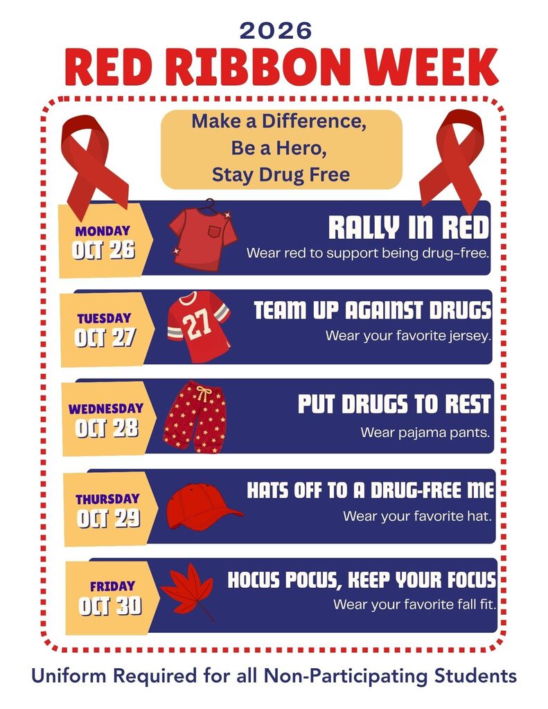 Red Ribbon Week Poster