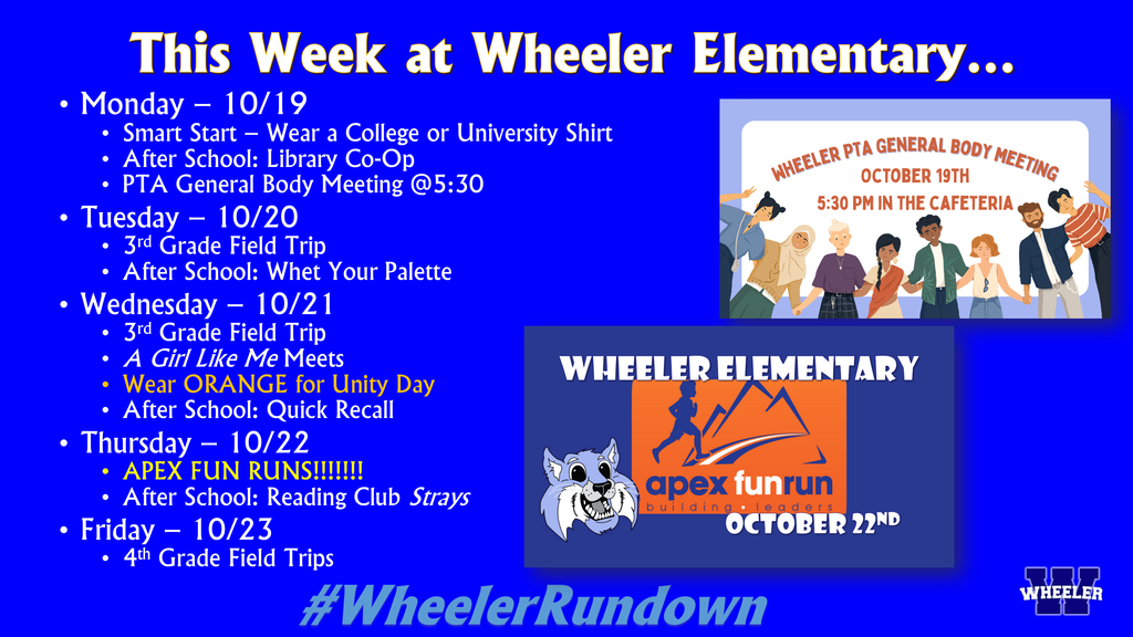 #WheelerRundown