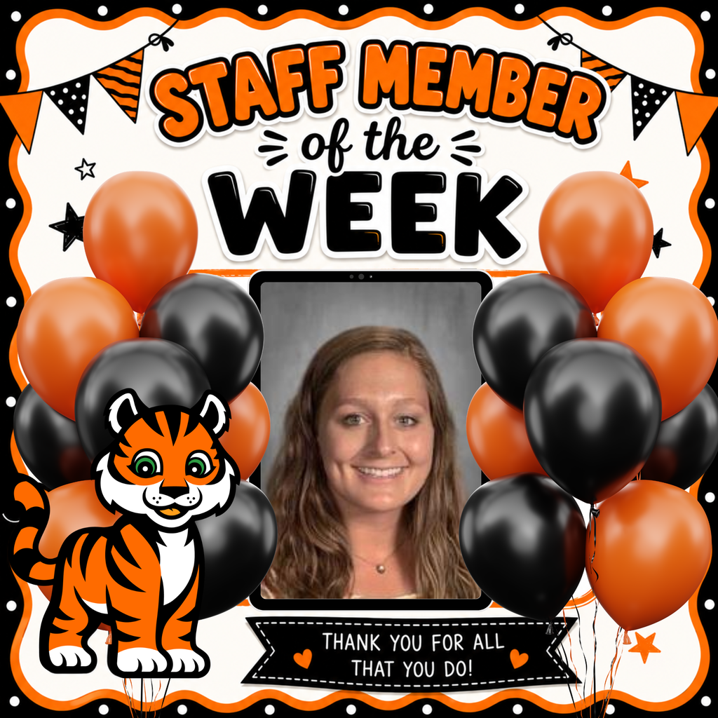 Staff Member of the Week Flyer
