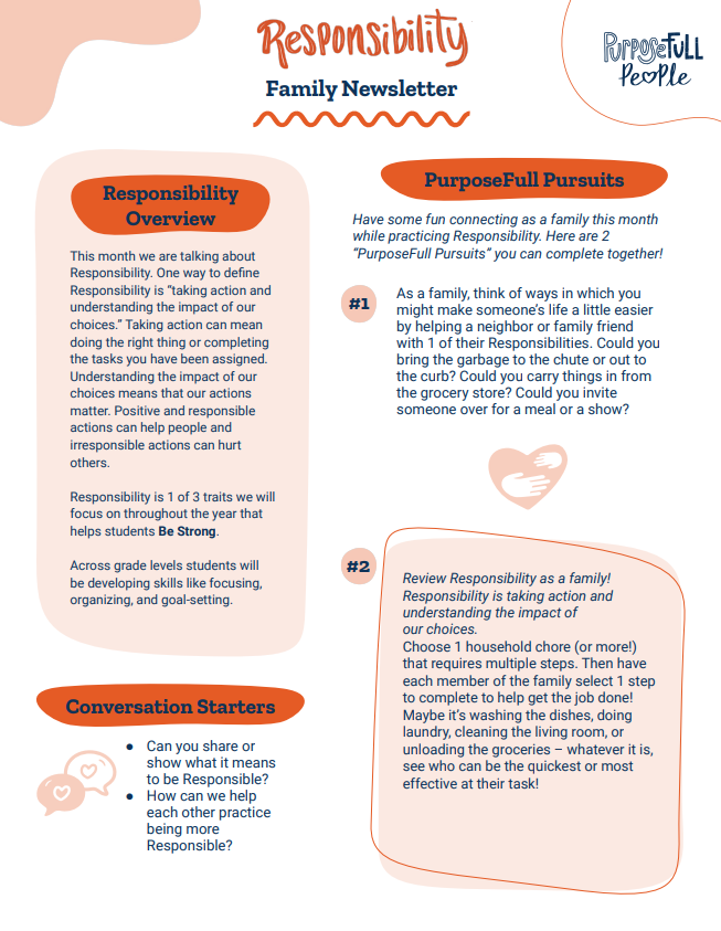 Responsibility Newsletter