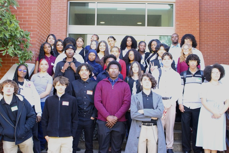 students at deca conference