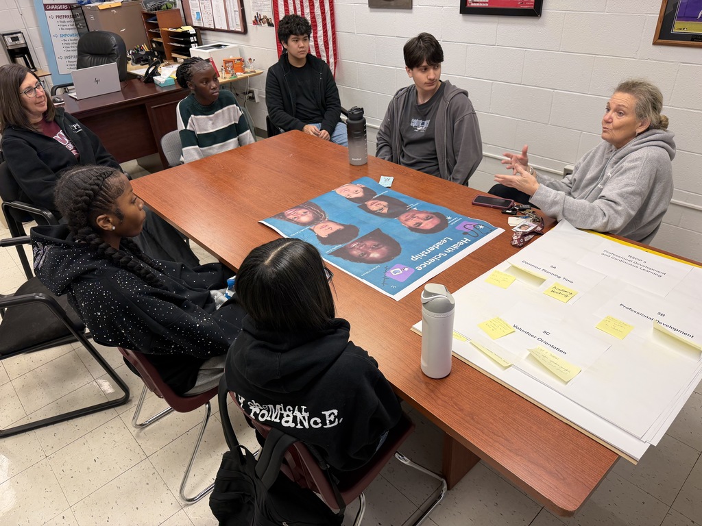 🩺⚡ Student Voice Matters at JTown! Our Health Science Academy Student Council is putting student leadership into action! These dedicated Chargers are working hard to share ideas, advocate for their peers, and help shape an academy where every student feels heard, supported, and connected. We believe the best way to build a strong academy is to give students a seat at the table and a voice in the decisions that impact their experiences. When students have a voice, they have the power to make a difference! 🩵🤍