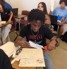 🧠🎨 Psychology Meets Creativity! Students in Ms. Lord’s Psychology class are putting their knowledge of the brain to work through their Character Brain Analysis Project! Students are labeling different parts of the brain and explaining how each functions within their chosen character. A creative way to connect psychology, critical thinking, and learning! 🩵⚡