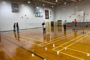 🏸⚡ Fitness That Lasts a Lifetime! Mr. King's PE students are serving up some fun while exploring Lifetime Fitness Activities through badminton! Students are building skills that support their physical, mental, social, and emotional well-being while staying active, working together, and having fun! Healthy habits today, healthier futures tomorrow! 🩵🤍