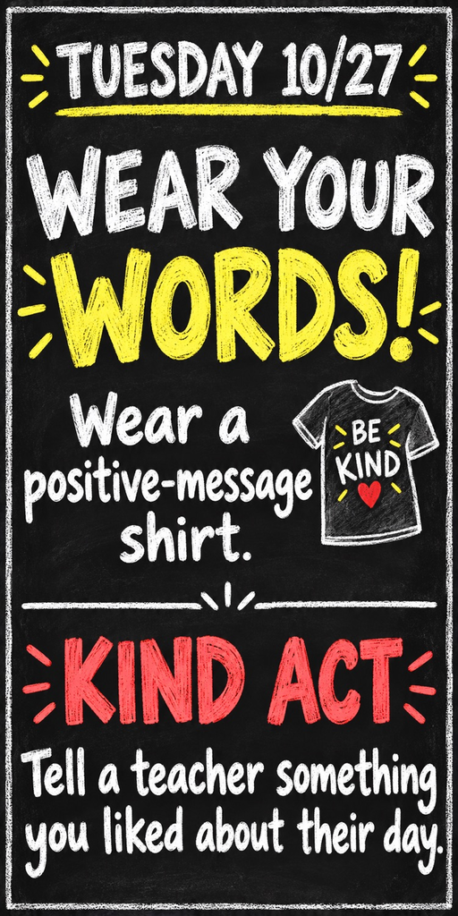 Wear your (positive) words!