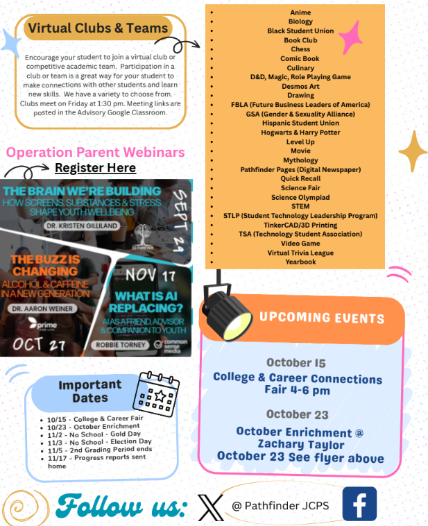 Oct family newsletter