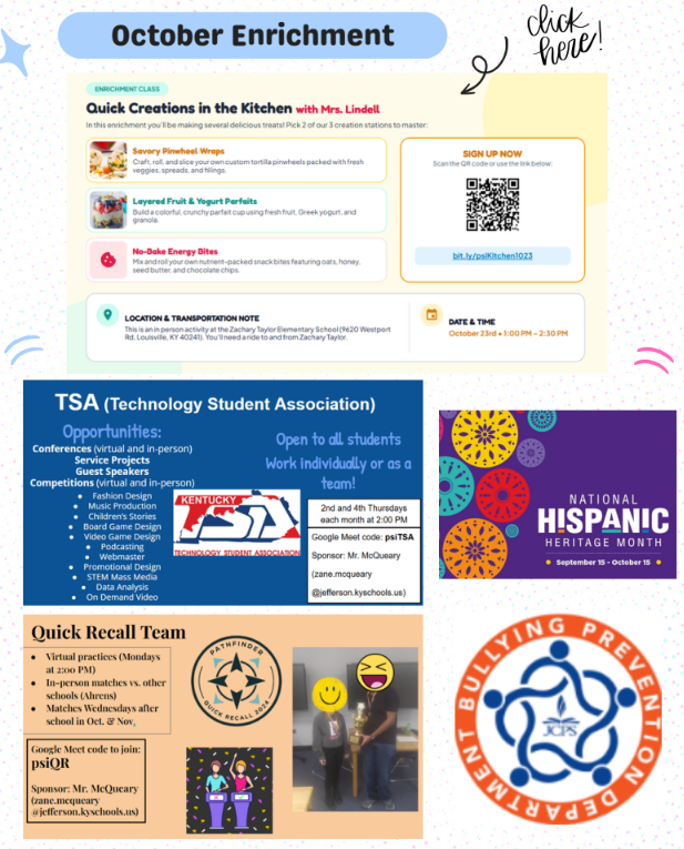 Oct family newsletter