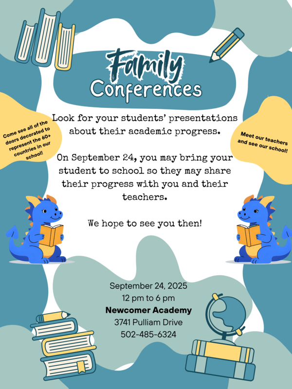 Family Conferences, September 24 - Join us!